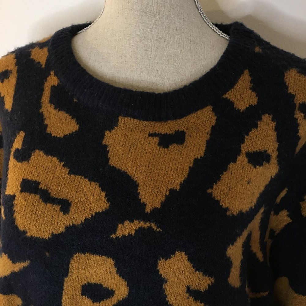 Knit Sweater Leopard - Picture 2 of 6